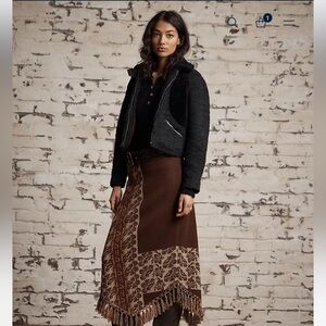 RRL brown Patterned Women's Skirt